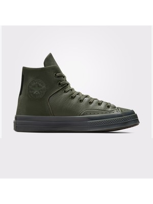 Converse Chuck 70 Marquis Leather Unisex Haki SNEAKER.371
