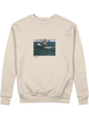 The Lucid Lab The Green Wave Sweatshirt - Bej