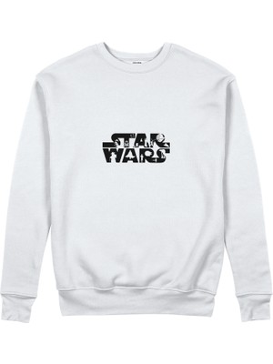 The Lucid Lab Star Wars Sweatshirt - Beyaz