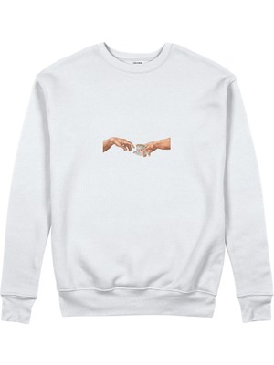 The Lucid Lab The Creation Of Turkish Coffee Sweatshirt - Beyaz