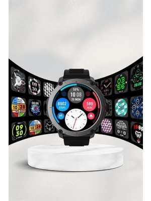 Indispensablely Yeni Model Akıllı Saat Gps Uyumlu Uyku ve Sağlık Takibi Sesli Görüşme