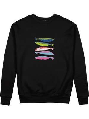 The Lucid Lab Warhol’s Sardines Sweatshirt - Siyah
