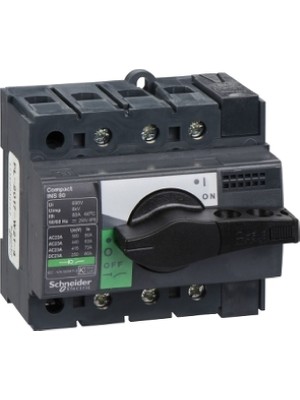 Schneider INS80-80A-3K , 3-FAZ/80A/15KA Ayarsız Kompakt Şalter