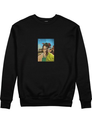 The Lucid Lab Walter White / Heisenberg Sweatshirt - Siyah