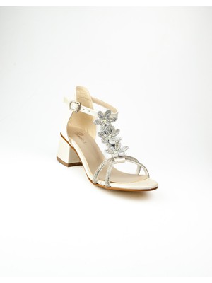 Minican 600 Sedef Kız Çocuk Abiye Ayakkabı