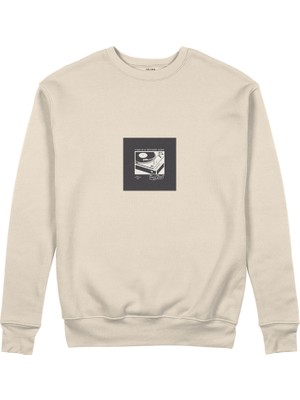 The Lucid Lab Vinyl Dreams Sweatshirt - Bej