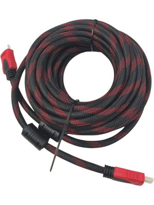 Bucuks® HDMI Kablosu Hdtv Bilgisayar Uydu Görüntü Ses Full Hd Sargılı Görüntü Aktarma Kablosu