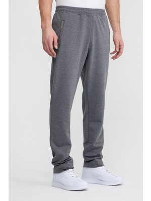 Mysport 201751 Erkek Eşofman Alt Giyim XL Antrasit Melanj Renkli Spor Tarz Yüksek Konforlu