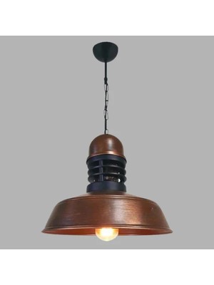 Ronisu Aydınlatma Antonella Vintage Stil Metal Eskitme Tekli Sarkıt Avize Ra-Avz- 1906-38-64