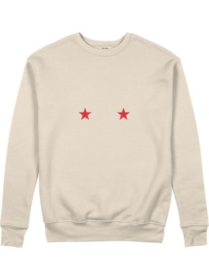 The Lucid Lab Star Babe Sweatshirt - Bej