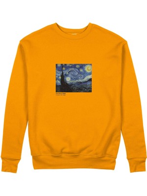 The Lucid Lab The Starry Night Sweatshirt - Turuncu