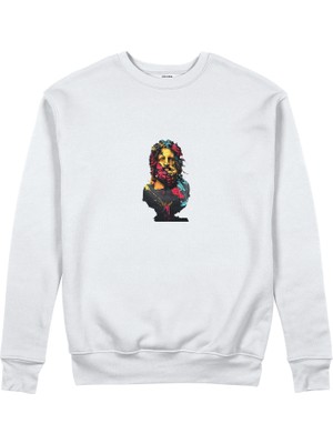 The Lucid Lab Zeus Sweatshirt - Beyaz