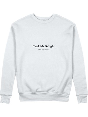 The Lucid Lab Turkish Delight Sweatshirt - Beyaz