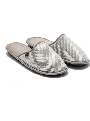 Twigy Kanat Erkek Ev Terliği Gri 41/46