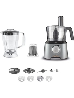 Karaca Mastermaid Power Multifunctional 10 in 1 Galaxy Grey Gıda Hazırlama Seti
