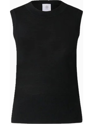 Bogner Isola Yün-Ipek Kolsuz Lüks Tasarım Triko Kadın Bluz