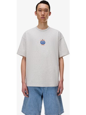 Napapijri S-Krous Erkek Gri T-Shirt.-