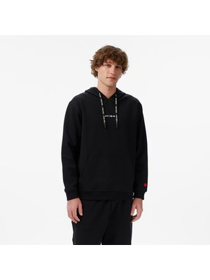 United4 Unıted4 Regular Fit Erkek Siyah Sweatshirt.sıyah