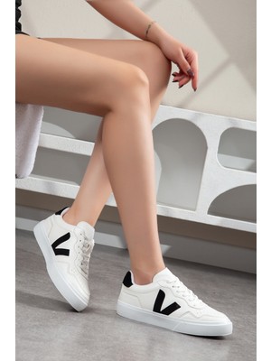 Daxtors Anka Günlük Ortopedik Kadın Sneaker Spor Ayakkabı