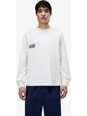 Napapijri S-Lodestar Erkek Beyaz T-Shirt.-