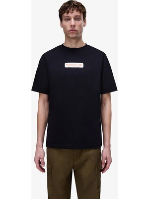 Napapijri S-Sol Erkek Siyah T-Shirt.-
