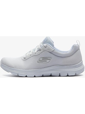 Skechers Flex Appeal 4.0 Brilliant View Memory Foam Womens Walking Shoes Black Hafızalı Taban Kadın Yürüyüş Ayakkabısı Beyaz