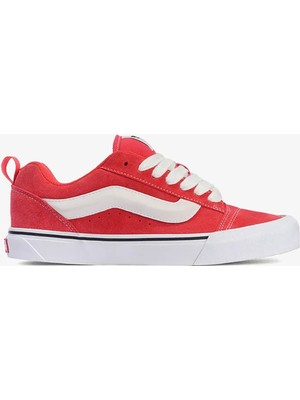 Vans Knu Skool Kadın Bordo Sneaker.-