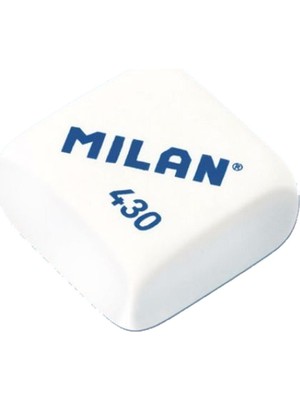 Milan Silgi 430 Beyaz Orta Boy Sentetik Kauçuk Silgi Araç Gereçler İçin 1 Adet