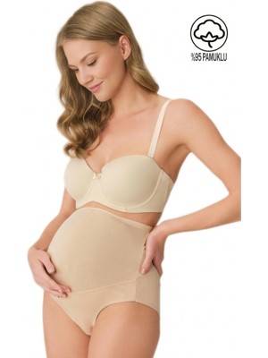 Lirona 3'lü Paket  Hamile Külot Seti - Karın Destekli-Yüksek Bel- Yumuşak Dokulu