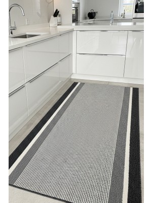 Melaris Halı Mutfak Halısı Yıkanabilir Yolluk Kaymaz Taban Dokuma Paspas