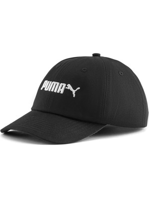 Puma Essentıals No. 2 Logo Çocuk Şapka Unisex Kullanım İçin Siyah Renk Standart Beden