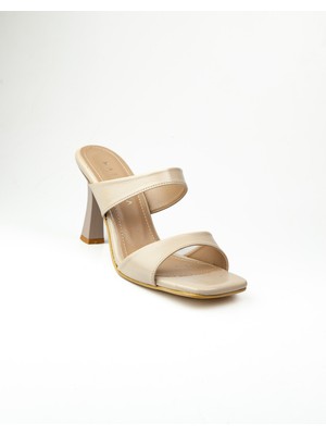 Massima 233 - 15 Ten Topuklu Abiye Kadın Terlik