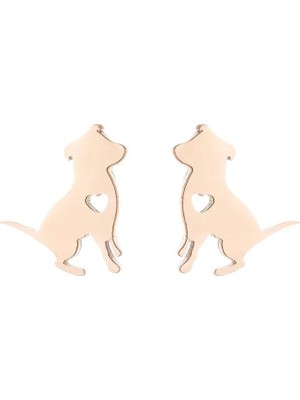 🌙 Midnight Shine – Puppy Love Earrings ❤️