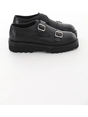 Faruk Balkanas Sarma Taban Hakiki Floater Deri Tokalı Casual Ayakkabı