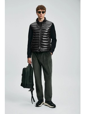 Lufian Glenn Kaz Tüyü Erkek Mont Siyah (112120243)