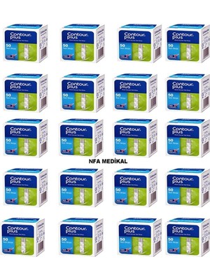 Allians Sağlıklı Kan Şekeri Ölçüm Stribi, 20 Kutu, 1000 Adet