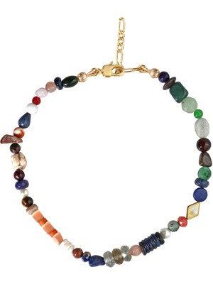 Cal's Karışık Doğal Taş Kolye