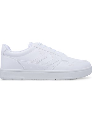 Hummel Nielsen Unisex Spor Ayakkabı Beyaz Kauçuk Tabanlı Hafif ve Esnek Günlük Kullanım İçin 207897-9001