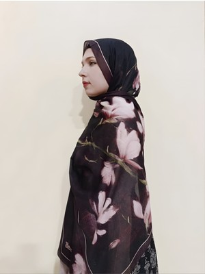 Esima Butik Manolya Desen Pamuk Şal