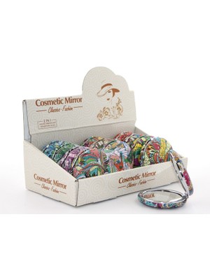 Skygo Yuvarlak Taşlı Ayna Kalın