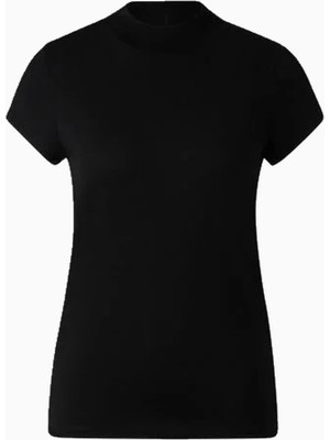 Bogner Winja Stand-Up Yaka ve B-Signé Detaylı Yün Kadın Tişört