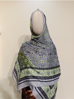 Esima Butik Etnik Desenli  Pamuk Şal