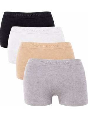 Dondeza 5'li Paket Pamuklu Bayan Boxer