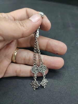 İskeçe Tesbih 475 Ayar Gümüş Tesbih Püskülü