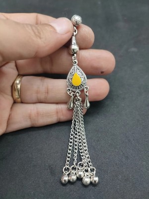 İskeçe Tesbih 475 Ayar Gümüş Tesbih Püskülü