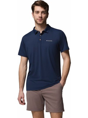 Columbia Tech Trail Utility Erkek Kısa Kollu Polo T-Shirt