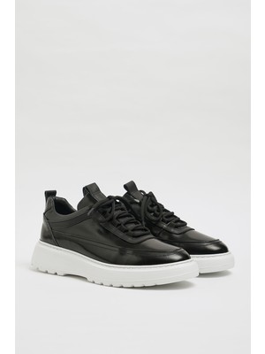 Faruk Balkanas Zodiac Model Hakiki Natural Deri Eva Taban Sneaker Ayakkabı