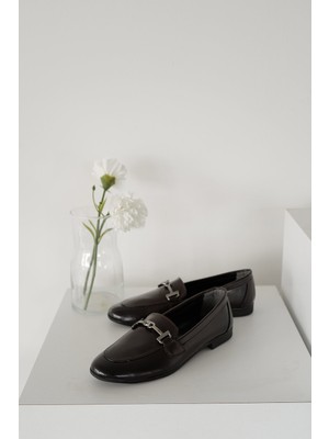 Meral Özgenç Metal Tokalı Loafer