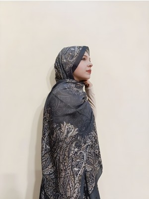 Esima Butik Etnik Desen Pamuk Şal