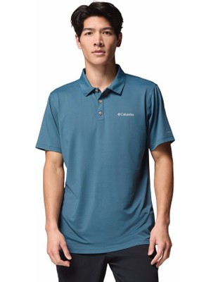 Columbia Tech Trail Utility Erkek Kısa Kollu Polo T-Shirt